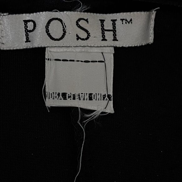 Posh Black Velvet Maxi Gown Dress Boat Neck /Cowl Neck Goth Classy Event Sexy - Picture 8 of 14